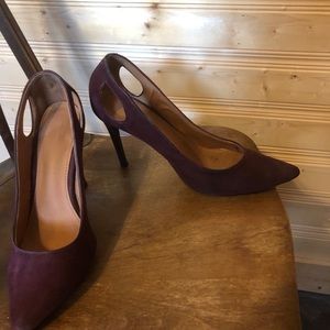 Maroon heels